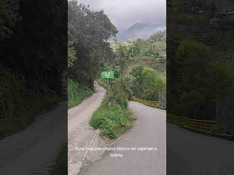 Ruta cascada chorro blanco en cajamarca tolima #paisajesextremos #turismo #vistashermosas #travesia