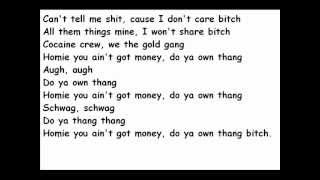 Honey Cocaine- Yo Own Thang