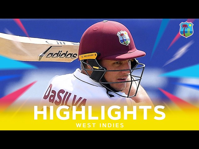 Da Silva Double Century! Leeward Island Hurricanes vs Trinidad and Tobago Red Force | Highlights