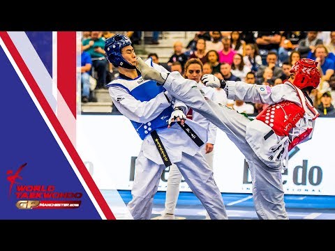 Manchester 2018 WT GP [Male -58Kg FINAL] KIM, TAE-HUN(KOR) vs HADIPOUR SEIGHALANI, ARMIN(IRI)