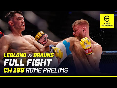 Nicolas Leblond vs Mateus Brauns full fight