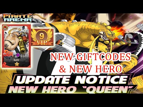 Pirate Arena New Giftcodes May - New Hero QUEEN One Piece RPG Free VIP9 & Free SSR