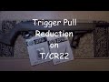 Thompson Center T CR22 Trigger Job Reduc