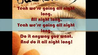 Buckcherry - All night long (Official Lyrics)