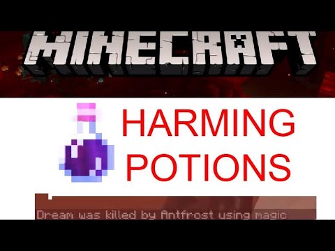 Little Sleep man - Minecraft How to make Potions of Harming... (The most OP potion ever)