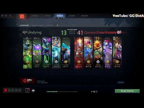 Quincy Crew VS Undying Game 1 Dota Pro Circuit 2021: Season 1 - North America Upper Division
