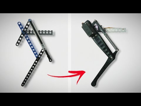 Designing a compliant leg for my robot quadruped