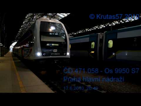 ČD 471.058 - Praha hlavní nádraží, 17.6.2010