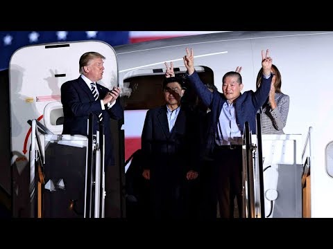 Click to Watch the President Trump wins release of Americans held by North Korea video