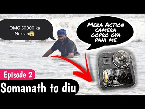Ahmedabad to diu | My first oficial YouTube Trip to DIU Episode-2