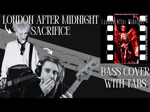 London After Midnight - Sacrifice Bass Cover (with tabs)