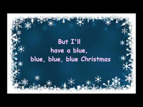 Blue Christmas- Elvis Presley and Martina McBride Lyrics