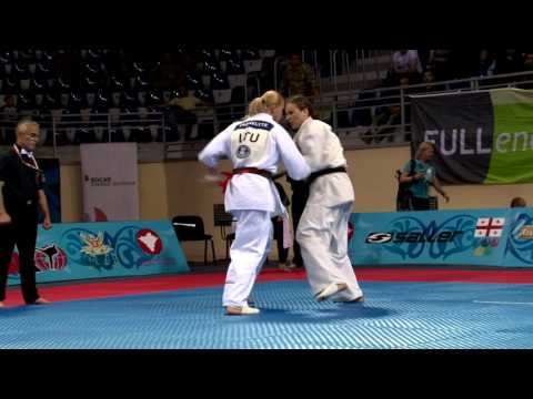 WKO EC 2016, women +60 kg, Nora Vaznelyte LTU   Agata Winiarska POL 31