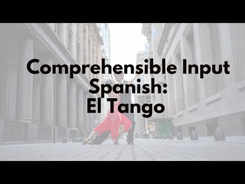 Learn Spanish | Lecture on El Tango (without subtitles)