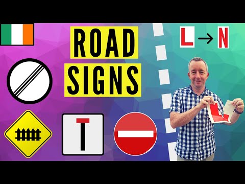 Rules of the road Ireland - Road Signs and Theory