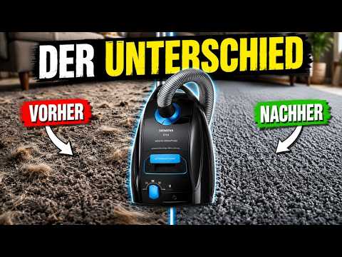 Siemens Q5.0 VSQ5X1230: Staubsauger Siemens – leise, stark & ideal bei Tierhaaren!
