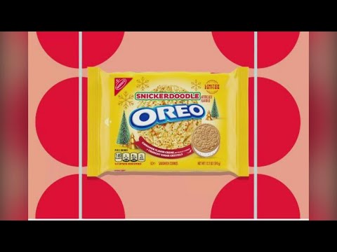 Oreo unveils snickerdoodle-flavored cookies