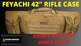 Feyachi Double Rifle Case Soft 42 UNDER $100 !