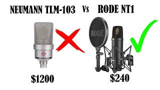 RODE NT1 Vs NEUMANN TLM-103 (Part 2)