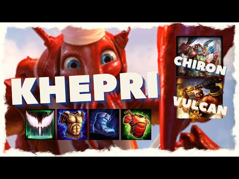 Smite Classic Joust Map Khepri Support Gameplay | META HUNTING!
