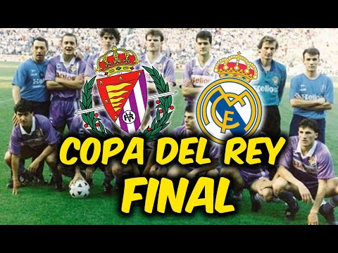 🎥FINAL COPA DEL REY 1989 || REAL MADRID - REAL VALLADOLID || 🏆 Partido COMPLETO