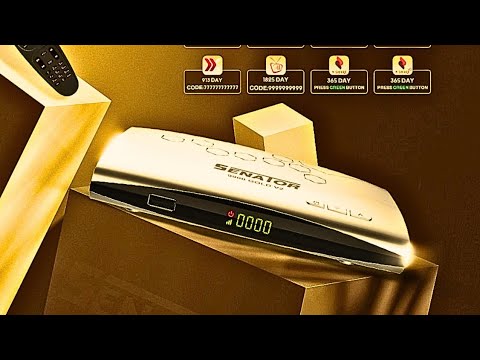 رسيفر سيناتور 9900 جولد V2  نسخة 2026