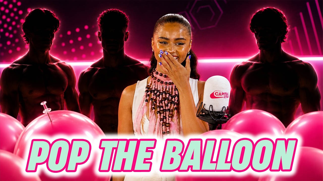 Tyla Plays Pop The Balloon with Magic Mike & Ex Love Islander 🎈📌 | Capital XTRA