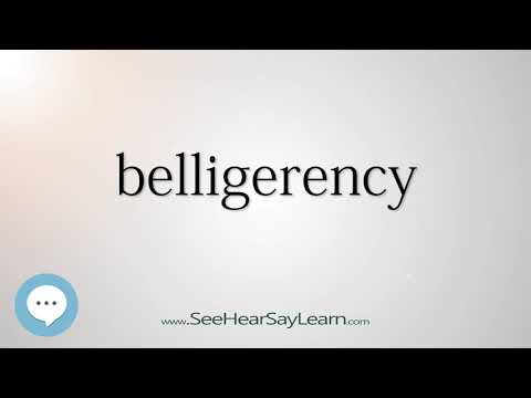 belligerency