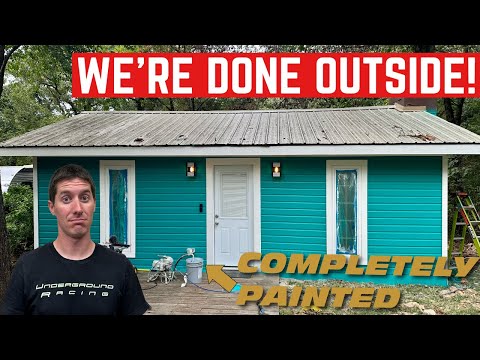 The Abandoned Mini Resort EXTERIOR Is DONE : Day 30