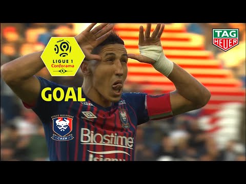 Goal Fayçal FAJR (40') / SM Caen - Stade de Reims (3-2) (SMC-REIMS) / 2018-19