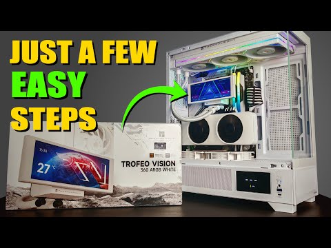 How To Install Thermalright Trofeo Vision AIO CPU Cooler
