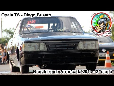 Opala 6 cil aspirado TS - Diego Busato - 2ª etapa Brasileiro de Arrancada 2013