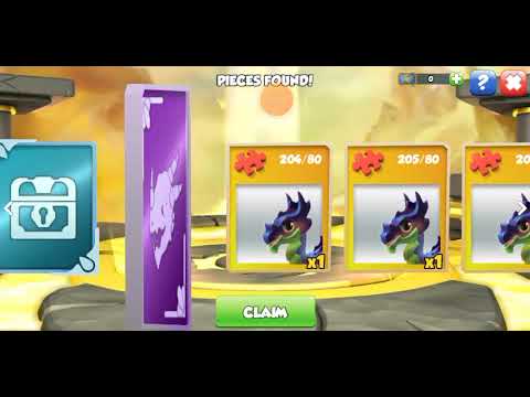 Dragon mania legends I hatch Bamboo dragon🎍🐲 and I got Hockey dragon 🏒🐲