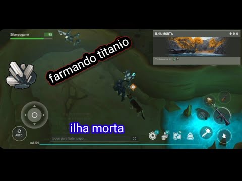 last day one earth.. farmando titanio Ilha Morta.