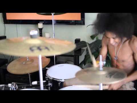 Curly: Rihanna-Cockiness Remix Drum Cover