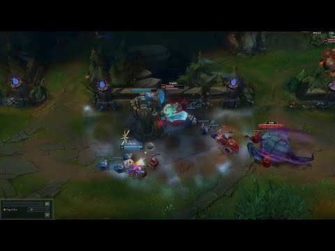 The chance of survival of this trundle is #trundle #tristana #leagueoflegends