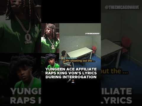 Footage of Yungeen Ace’s friend, ATK Scotty, rapping King Von’s lyrics during interrogation 👨🏾‍💼