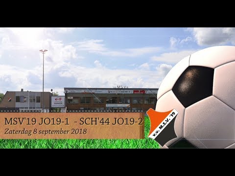 MSV'19 JO19 1 -  SCH'44 JO19 2
