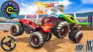 Ultimate Monster Truck Demolition Derby 3D - Extreme Crash Car Racing - Android Gameplay