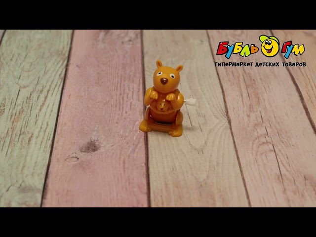 Игрушка заводная Hans Прыгающие зверюшки в ассортименте - видео