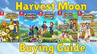 The Ultimate Harvest Moon Buying Guide for the Nintendo Switch!