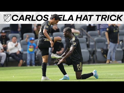 Carlos Vela Hat Trick in FIRST Game of the Season!!