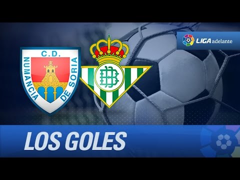 Todos los goles de CD Numancia (1-1) Real Betis
