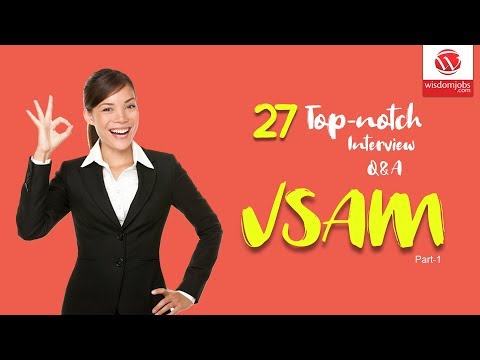 VSAM Interview Questions and Answers 2019 Part-1 | VSAM | Wisdom it Services