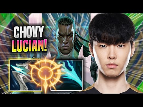 CHOVY IS SO GOOD WITH LUCIAN! - GEN Chovy Plays Lucian MID vs Leblanc! | Season 2022