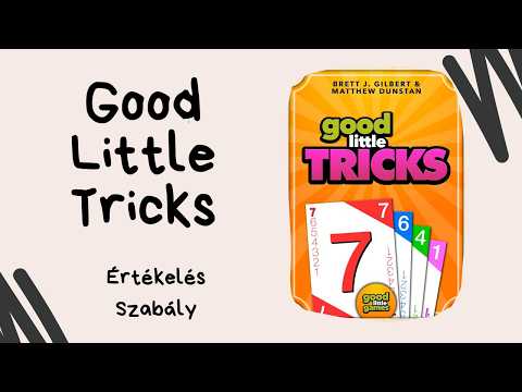 Jó kis sorozat 5.: Good Little Tricks társasjáték játékbemutató és szabályismertető - Társasozz Okosan!