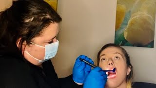 ASMR Real Person Dental Visit | Exam, Inspection