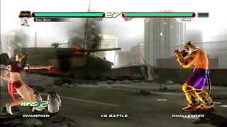 Tekken 6 Throwback - Lili's Item Move Summoning Penguins