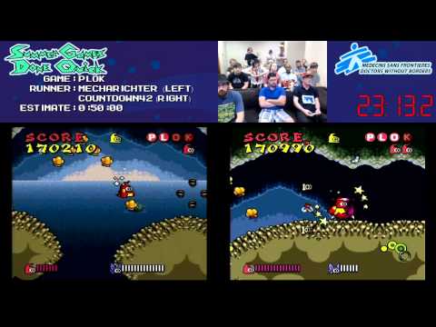 Plok Race (0:37:08) [SNES] *Live at #SGDQ 2013*