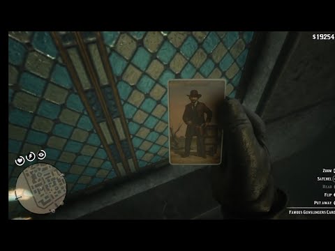 Famous Gunslinger Cigarette Card 11 Location #RDR2 #CigaretteCards